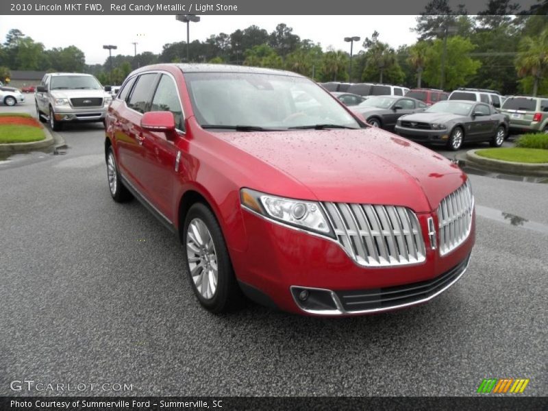Red Candy Metallic / Light Stone 2010 Lincoln MKT FWD
