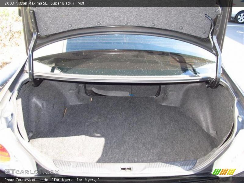 Super Black / Frost 2003 Nissan Maxima SE