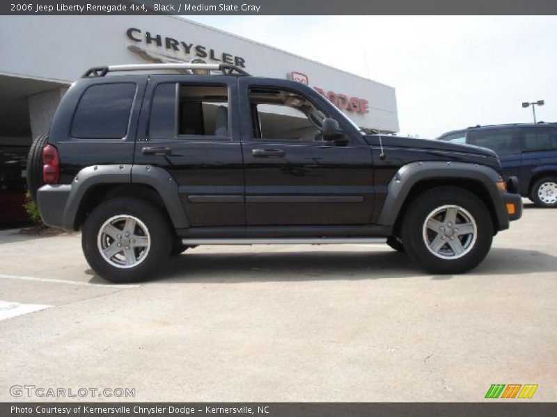 Black / Medium Slate Gray 2006 Jeep Liberty Renegade 4x4