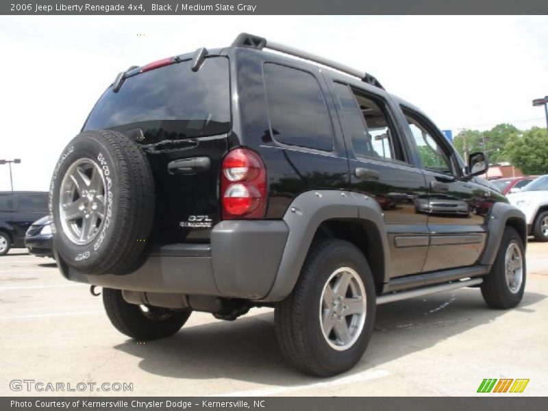 Black / Medium Slate Gray 2006 Jeep Liberty Renegade 4x4