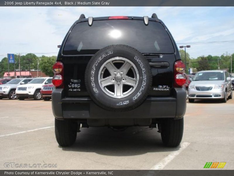 Black / Medium Slate Gray 2006 Jeep Liberty Renegade 4x4