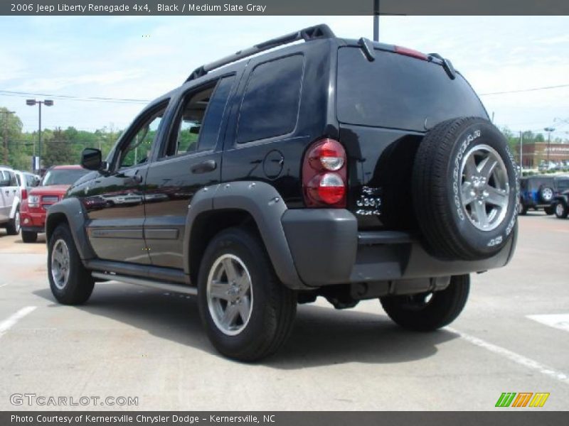 Black / Medium Slate Gray 2006 Jeep Liberty Renegade 4x4