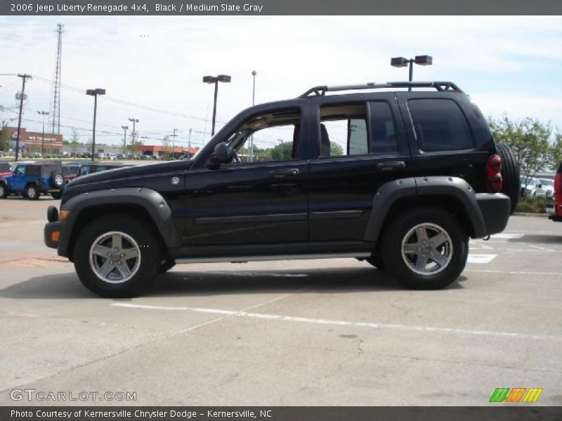 Black / Medium Slate Gray 2006 Jeep Liberty Renegade 4x4