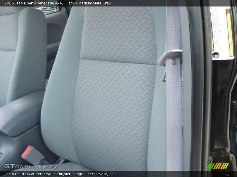 Black / Medium Slate Gray 2006 Jeep Liberty Renegade 4x4