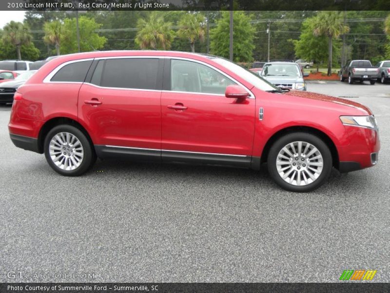 Red Candy Metallic / Light Stone 2010 Lincoln MKT FWD