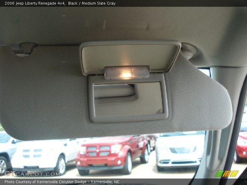 Black / Medium Slate Gray 2006 Jeep Liberty Renegade 4x4