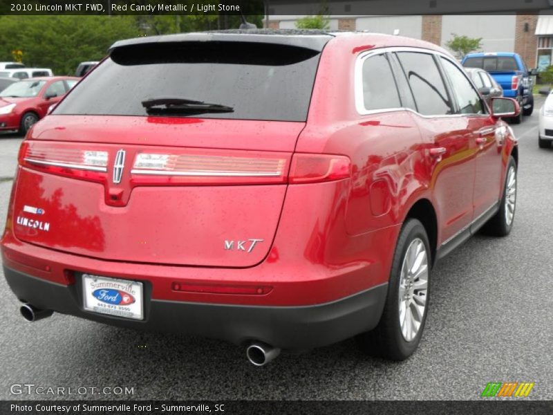 Red Candy Metallic / Light Stone 2010 Lincoln MKT FWD