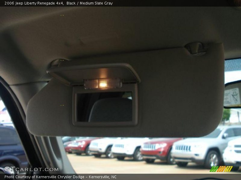 Black / Medium Slate Gray 2006 Jeep Liberty Renegade 4x4