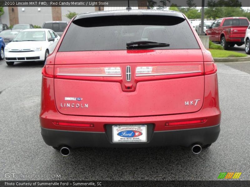 Red Candy Metallic / Light Stone 2010 Lincoln MKT FWD