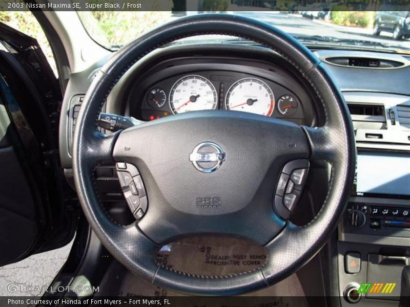 Super Black / Frost 2003 Nissan Maxima SE