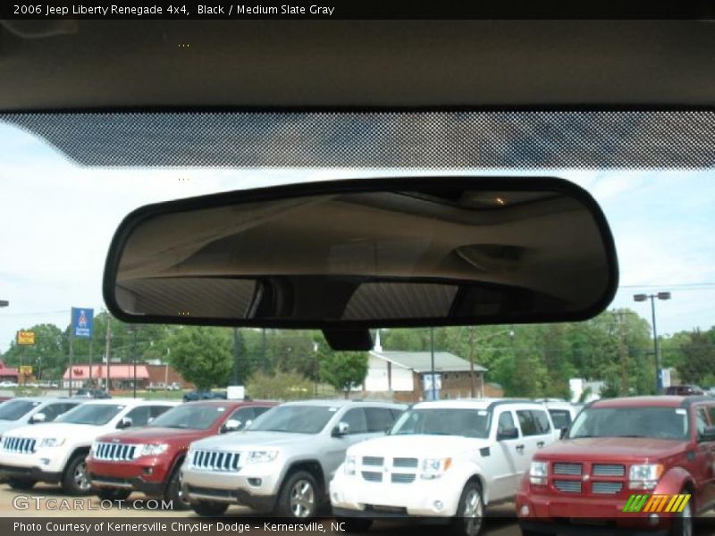 Black / Medium Slate Gray 2006 Jeep Liberty Renegade 4x4