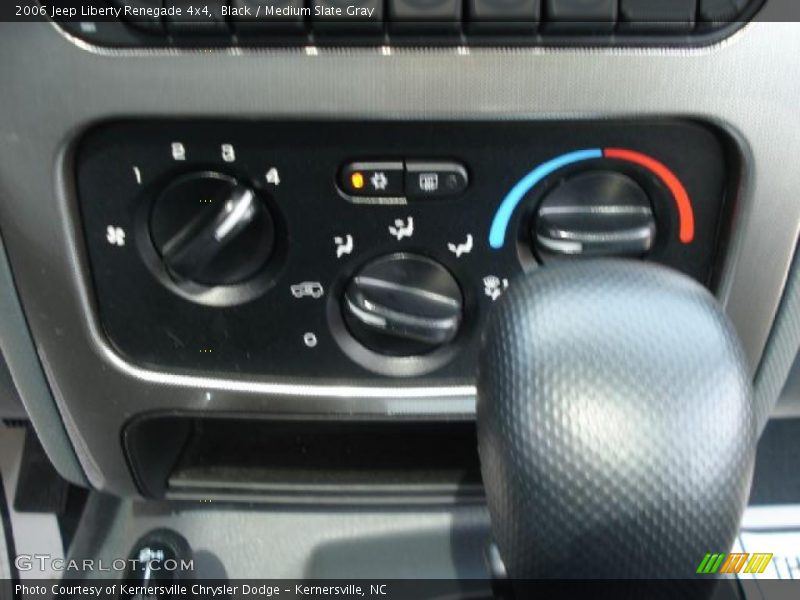 Black / Medium Slate Gray 2006 Jeep Liberty Renegade 4x4