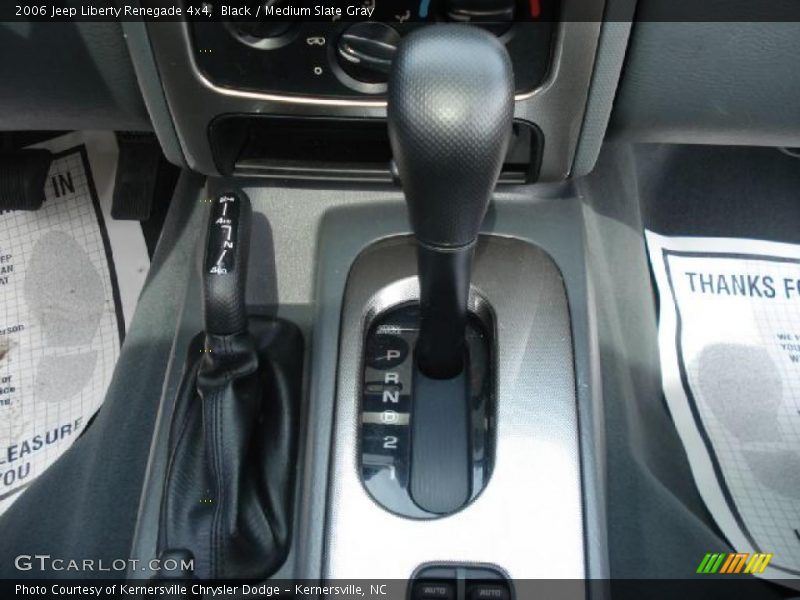 Black / Medium Slate Gray 2006 Jeep Liberty Renegade 4x4