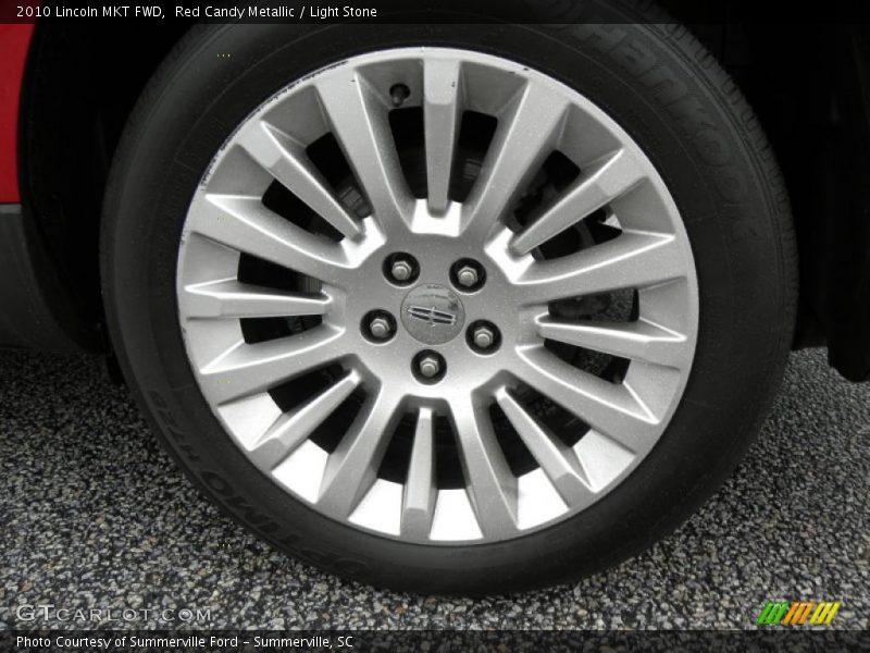 Red Candy Metallic / Light Stone 2010 Lincoln MKT FWD