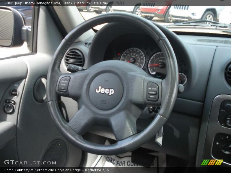 Black / Medium Slate Gray 2006 Jeep Liberty Renegade 4x4