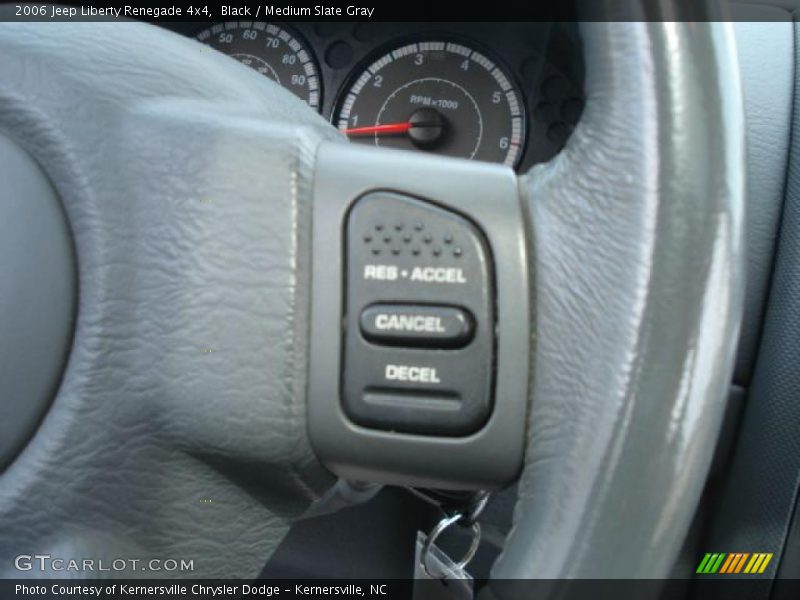 Black / Medium Slate Gray 2006 Jeep Liberty Renegade 4x4