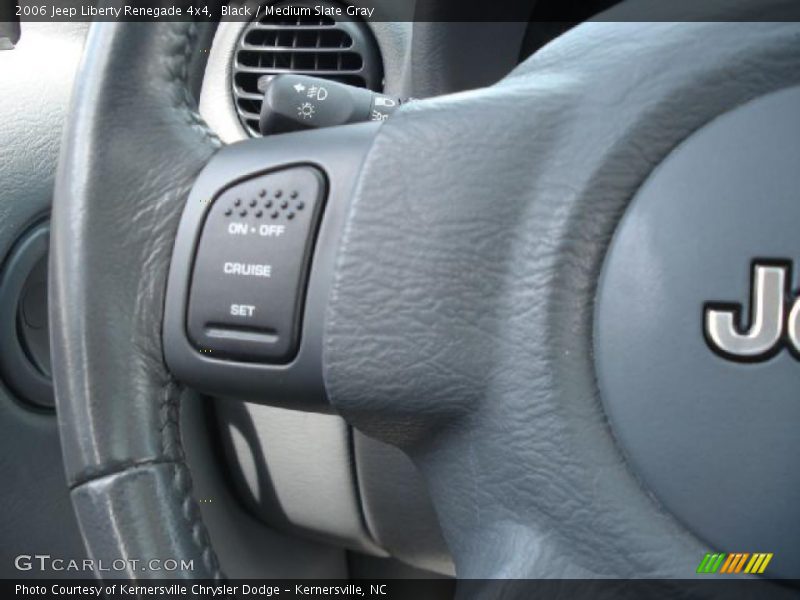 Black / Medium Slate Gray 2006 Jeep Liberty Renegade 4x4