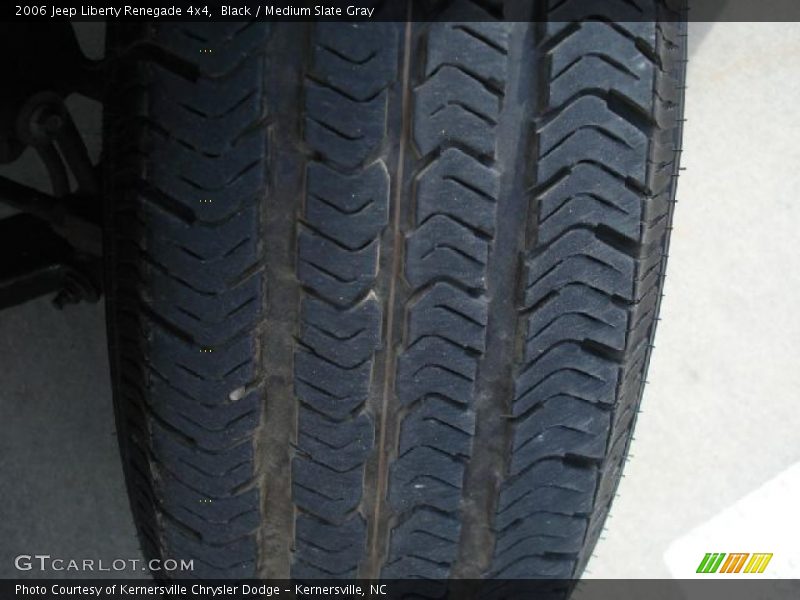 Black / Medium Slate Gray 2006 Jeep Liberty Renegade 4x4