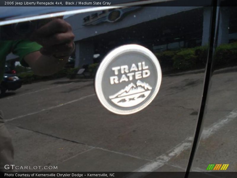 Black / Medium Slate Gray 2006 Jeep Liberty Renegade 4x4