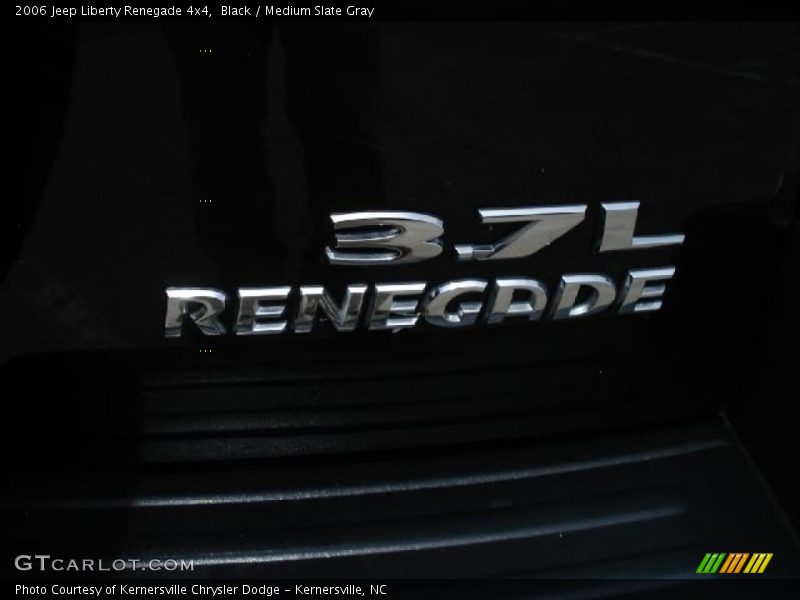 Black / Medium Slate Gray 2006 Jeep Liberty Renegade 4x4