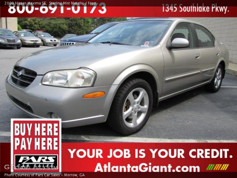 Sterling Mist Metallic / Frost 2000 Nissan Maxima SE