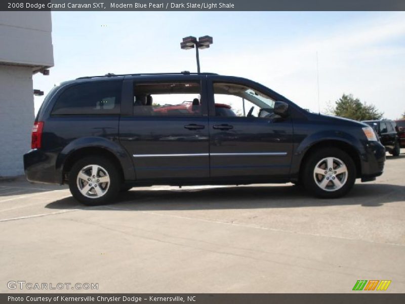 Modern Blue Pearl / Dark Slate/Light Shale 2008 Dodge Grand Caravan SXT