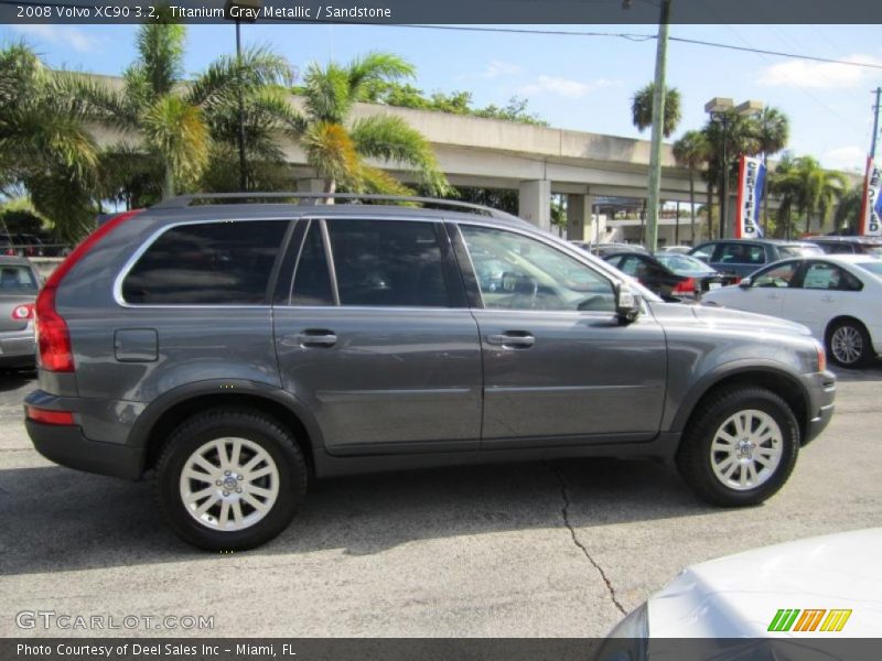 Titanium Gray Metallic / Sandstone 2008 Volvo XC90 3.2