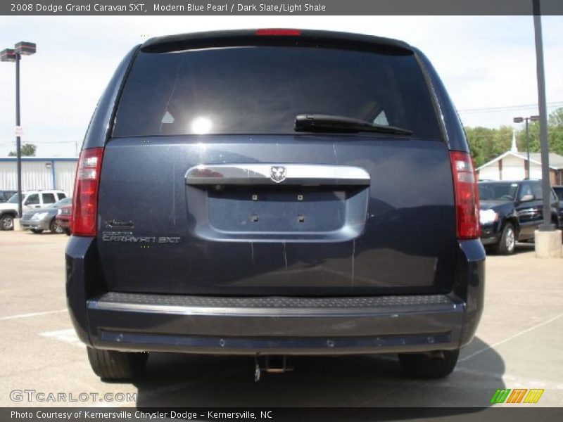 Modern Blue Pearl / Dark Slate/Light Shale 2008 Dodge Grand Caravan SXT