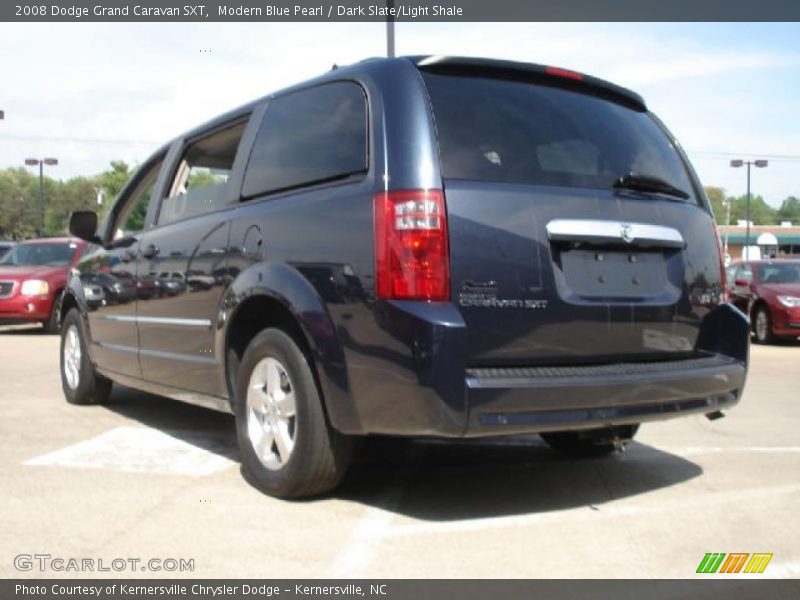 Modern Blue Pearl / Dark Slate/Light Shale 2008 Dodge Grand Caravan SXT