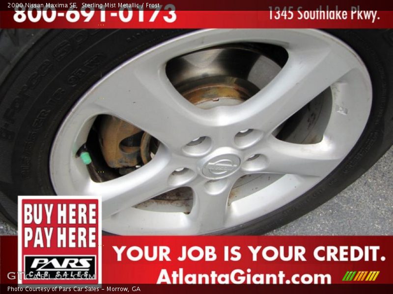 Sterling Mist Metallic / Frost 2000 Nissan Maxima SE