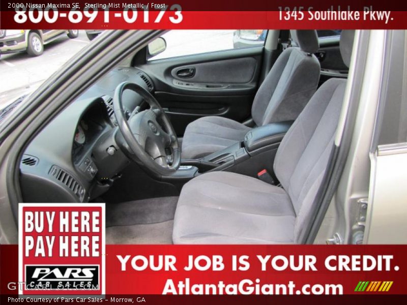 Sterling Mist Metallic / Frost 2000 Nissan Maxima SE