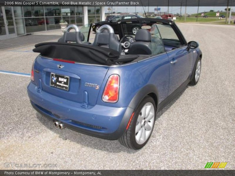 Cool Blue Metallic / Space Gray/Panther Black 2006 Mini Cooper S Convertible