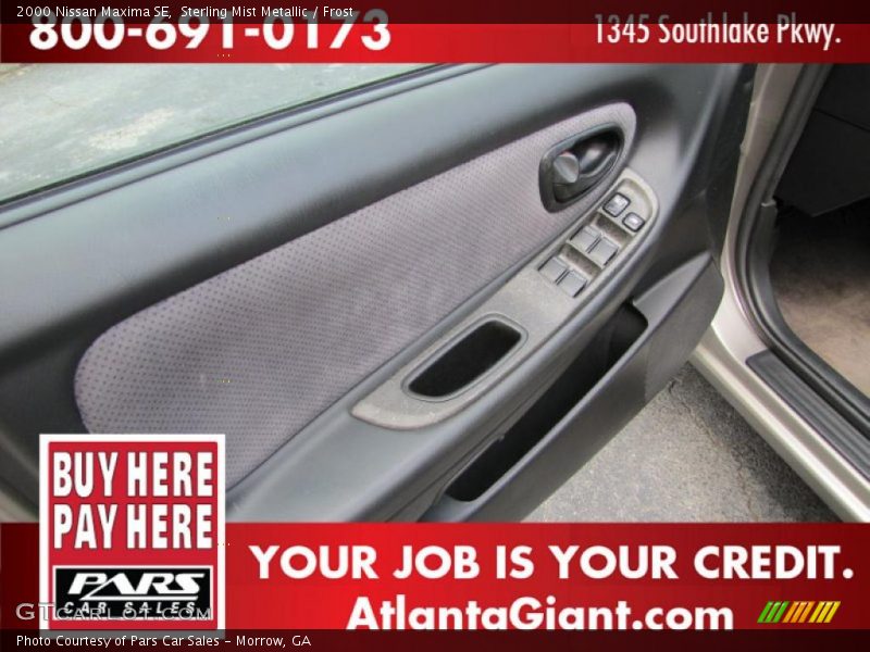 Sterling Mist Metallic / Frost 2000 Nissan Maxima SE
