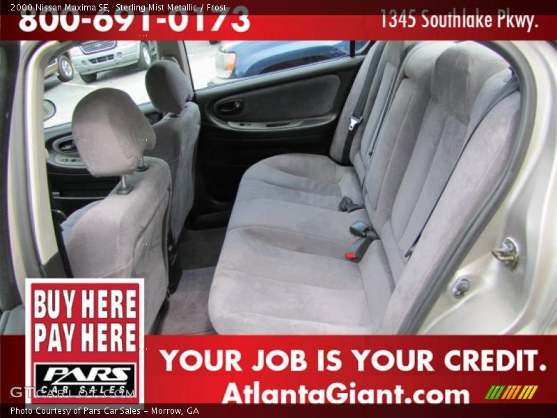 Sterling Mist Metallic / Frost 2000 Nissan Maxima SE