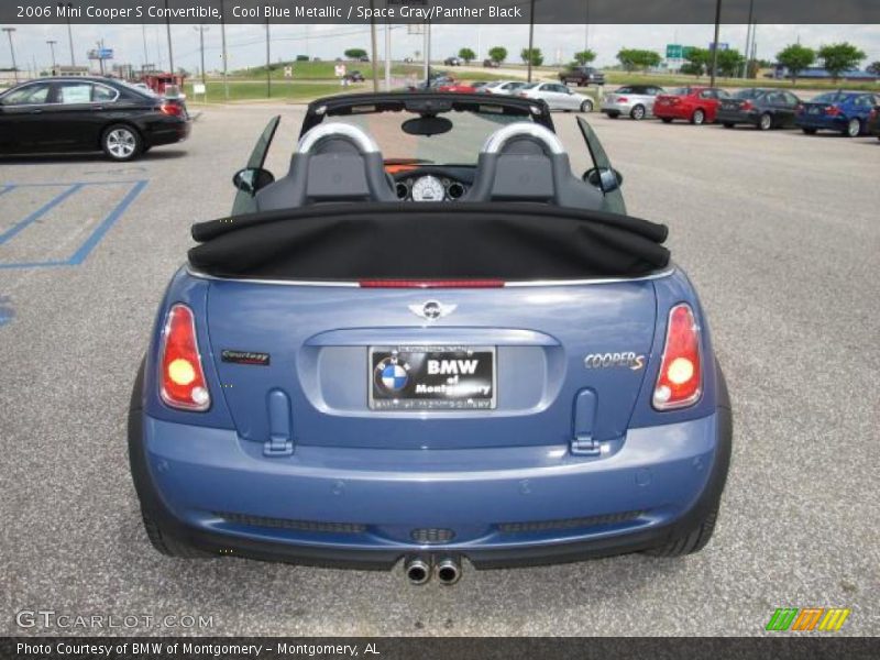Cool Blue Metallic / Space Gray/Panther Black 2006 Mini Cooper S Convertible