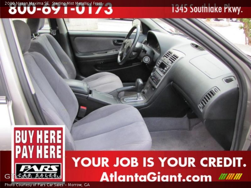 Sterling Mist Metallic / Frost 2000 Nissan Maxima SE