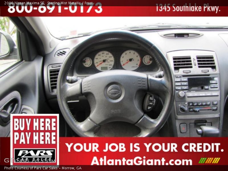 Sterling Mist Metallic / Frost 2000 Nissan Maxima SE