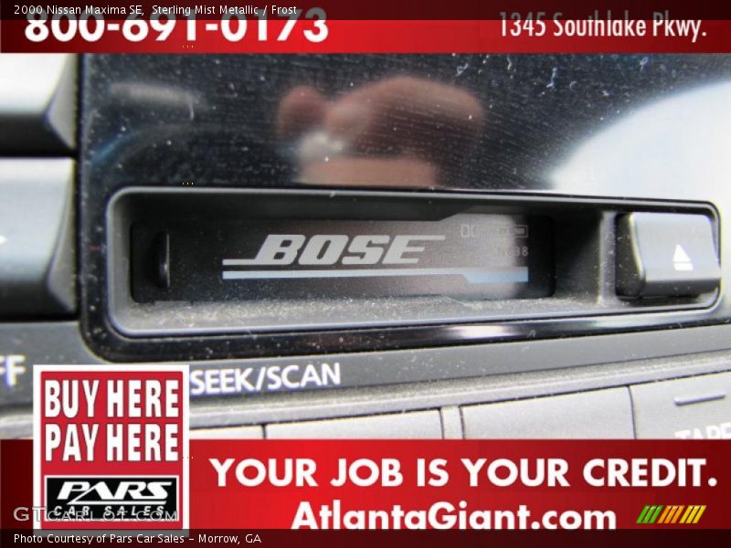 Sterling Mist Metallic / Frost 2000 Nissan Maxima SE