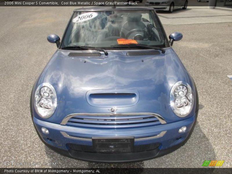 Cool Blue Metallic / Space Gray/Panther Black 2006 Mini Cooper S Convertible