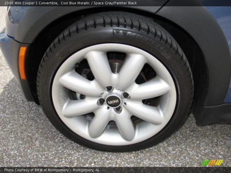 Cool Blue Metallic / Space Gray/Panther Black 2006 Mini Cooper S Convertible