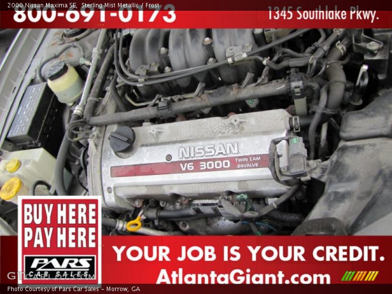Sterling Mist Metallic / Frost 2000 Nissan Maxima SE