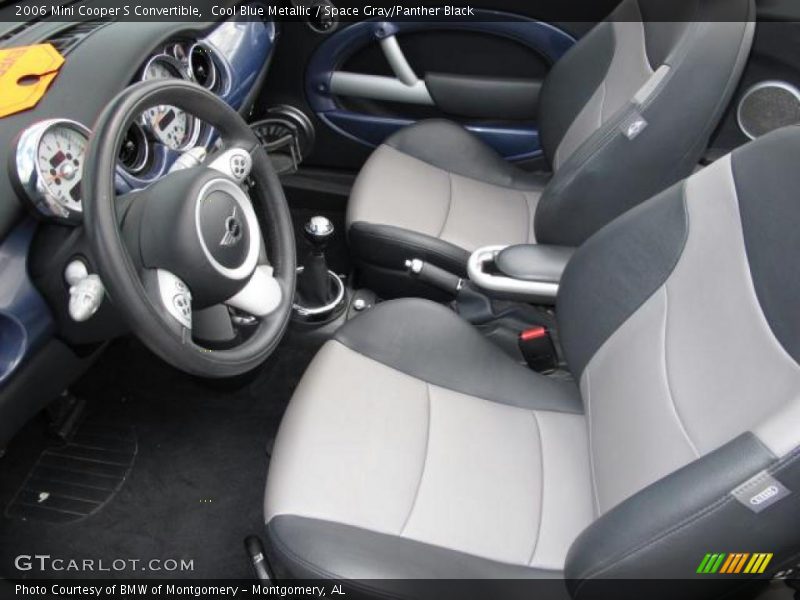 Cool Blue Metallic / Space Gray/Panther Black 2006 Mini Cooper S Convertible