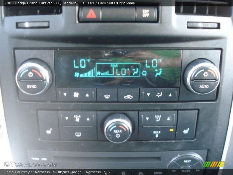 Modern Blue Pearl / Dark Slate/Light Shale 2008 Dodge Grand Caravan SXT