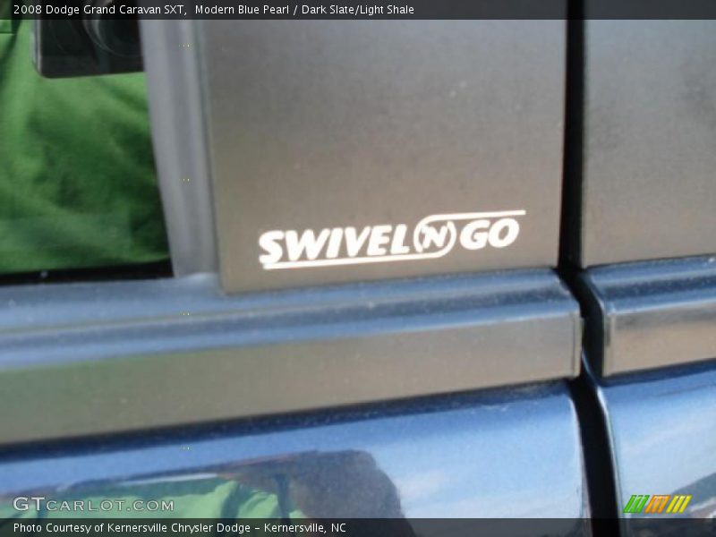 Modern Blue Pearl / Dark Slate/Light Shale 2008 Dodge Grand Caravan SXT
