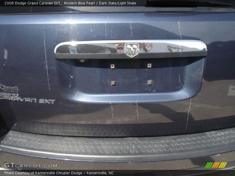 Modern Blue Pearl / Dark Slate/Light Shale 2008 Dodge Grand Caravan SXT