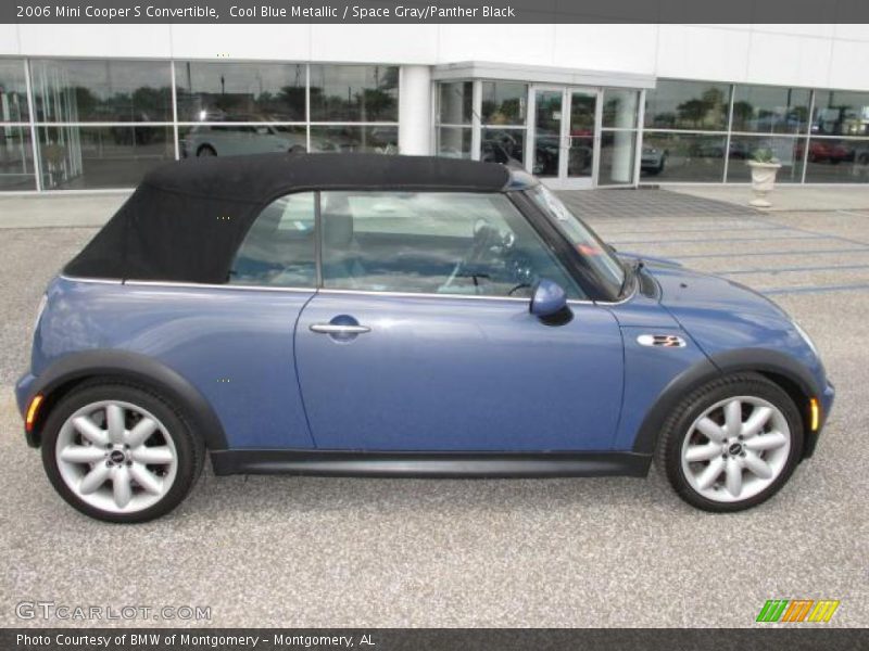 Cool Blue Metallic / Space Gray/Panther Black 2006 Mini Cooper S Convertible