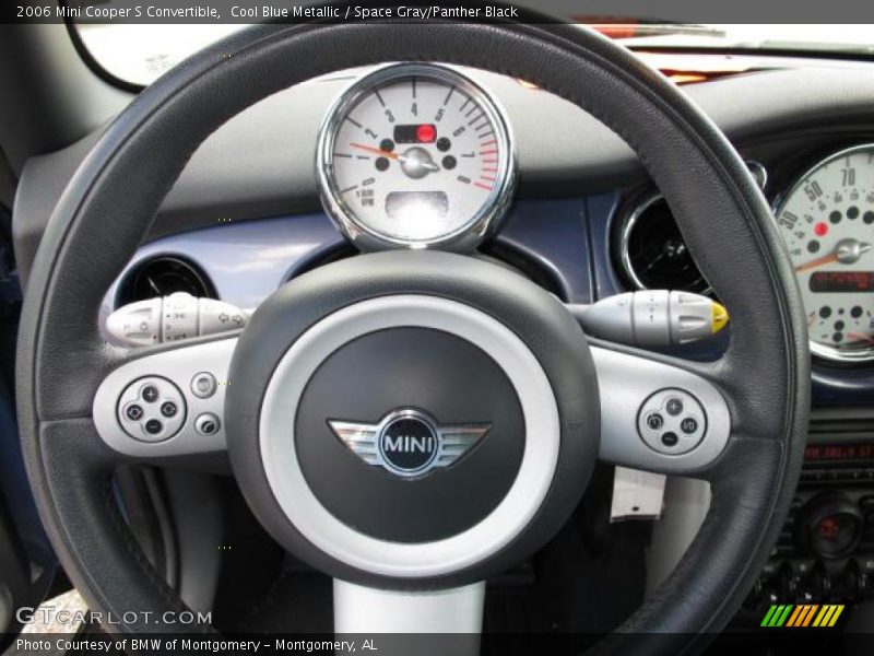 Cool Blue Metallic / Space Gray/Panther Black 2006 Mini Cooper S Convertible