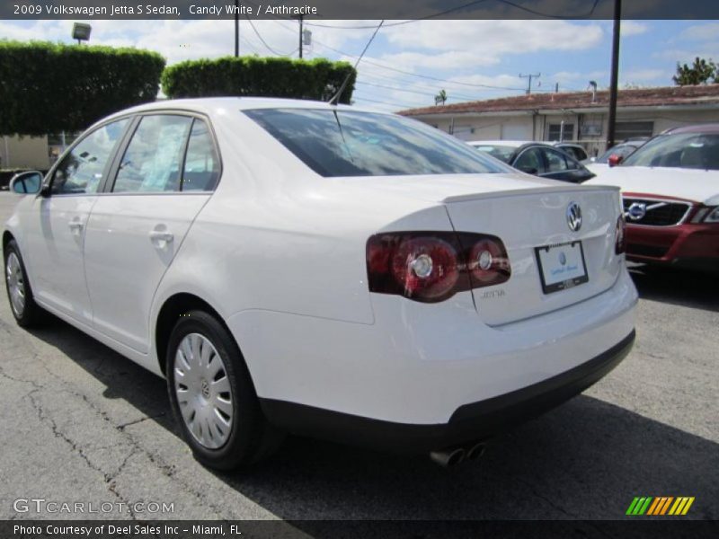 Candy White / Anthracite 2009 Volkswagen Jetta S Sedan