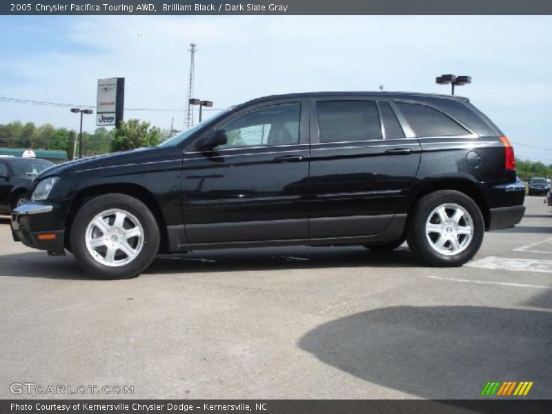 Brilliant Black / Dark Slate Gray 2005 Chrysler Pacifica Touring AWD