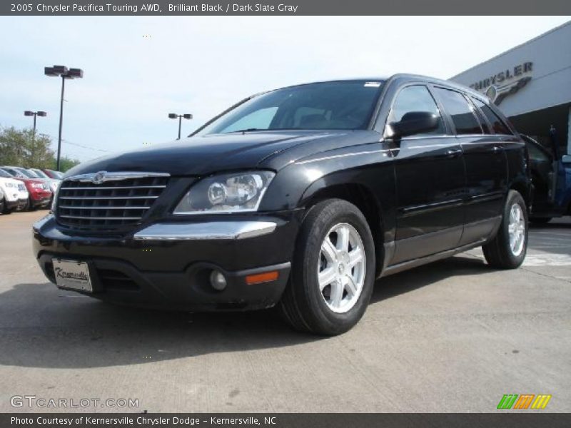 Brilliant Black / Dark Slate Gray 2005 Chrysler Pacifica Touring AWD